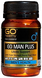 GO Healthy Man Plus 30 Vege Caps